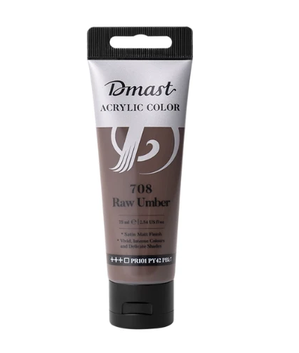 Dmast Acrylic Color 75ml Raw Umber