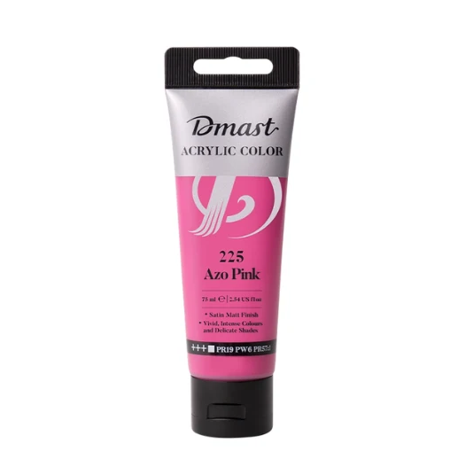 Dmast Acrylic Color 75ml Azo Pink