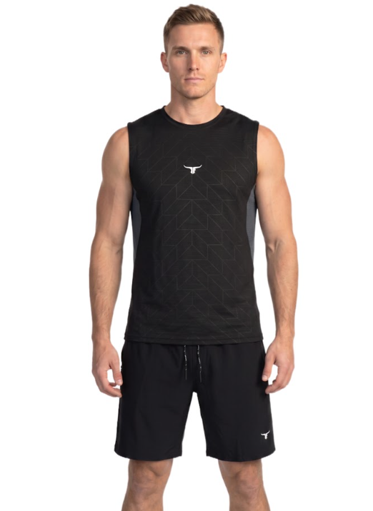 VitalVenture Athletic Men's Tank Top - Black - L