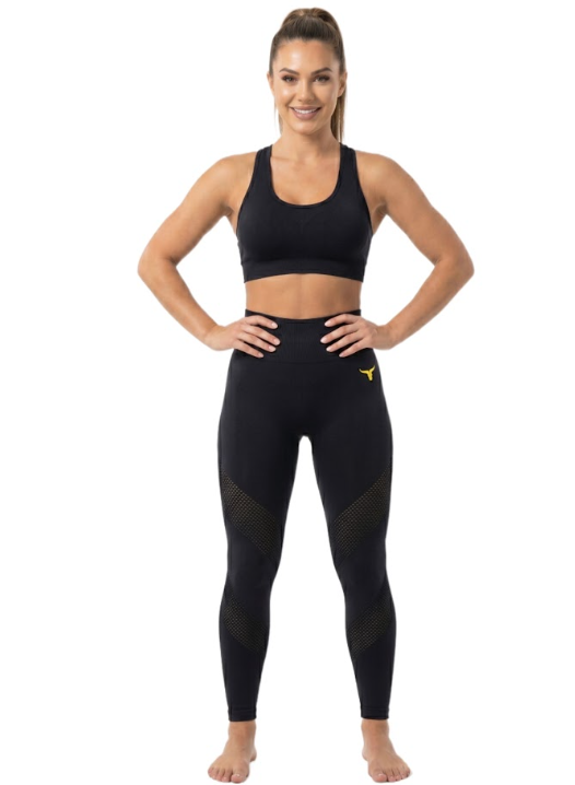 SpinFit High Waist Leggings - Black - M