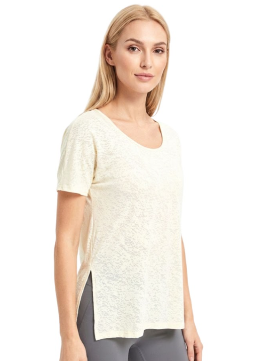 LeapSweep Womens T-Shirt - Yellow - M