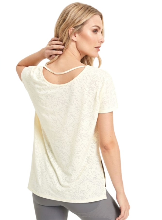 LeapSweep Womens T-Shirt - Yellow - XL