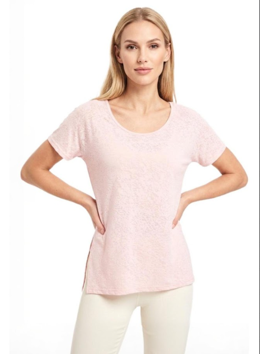 LeapSweep Womens T-Shirt - Pink - XL