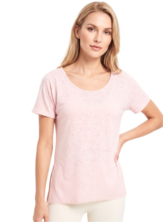 LeapSweep Womens T-Shirt - Pink - S