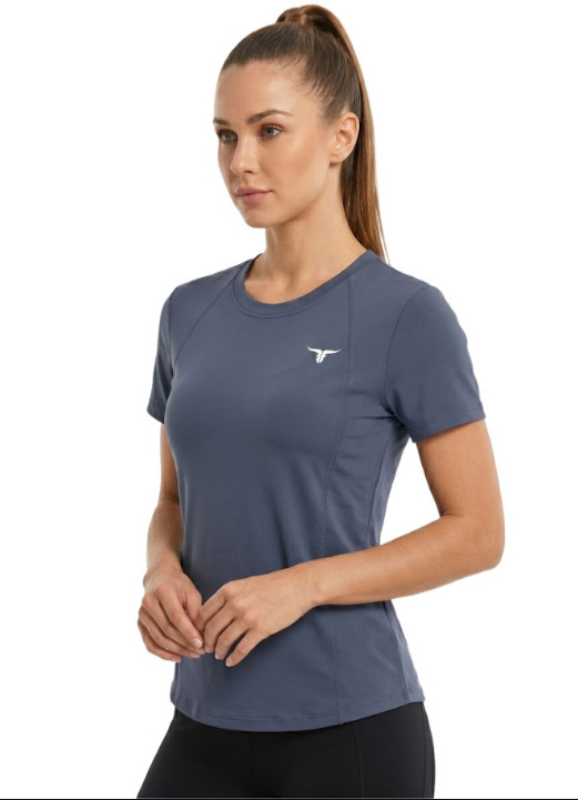 KittyHawk Womens T-Shirt - Blue - L
