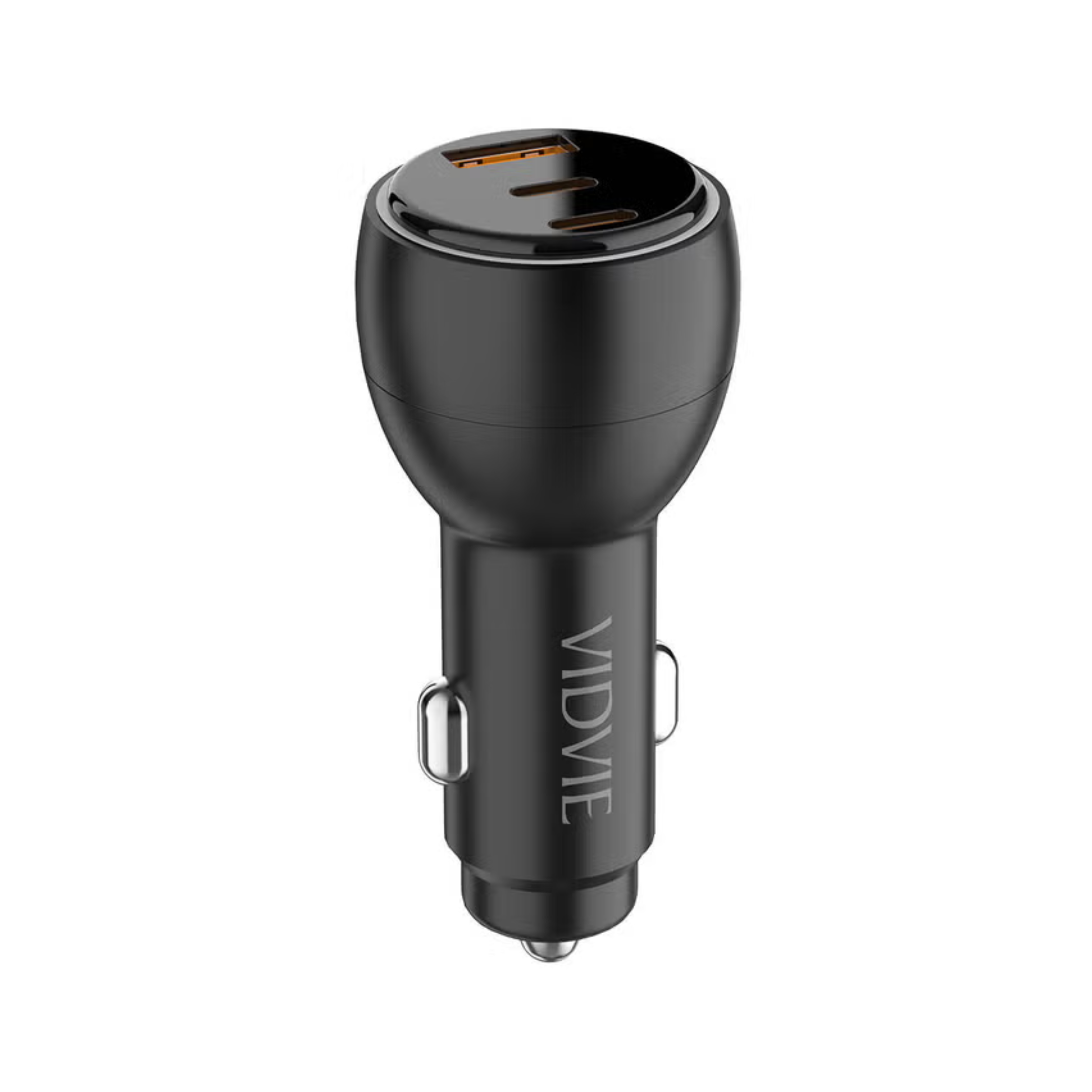 VIDVIE CC548 Dual Type-C & USB Fast Car Charger – Rapid Charging for All Devices
