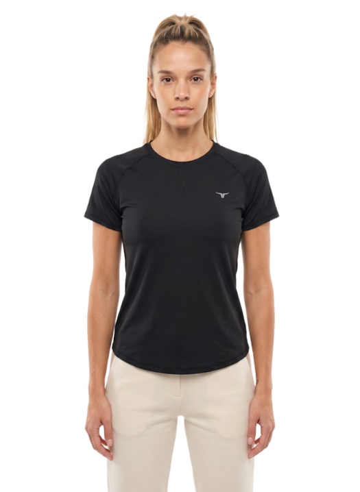 Flexx تي شيرت Womens تي شيرت - أسود - M