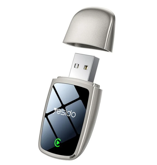 Yesido KM29 Wired to Wireless CarPlay Converter(Gold)