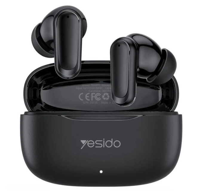 Yesido TWS38 In-Ear TWS Bluetooth Earphone(Black)
