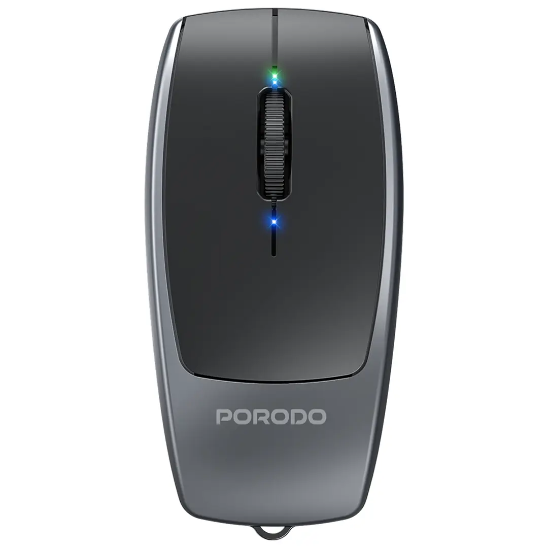 Porodo 1600DPI Wireless Mouse with Card Reader