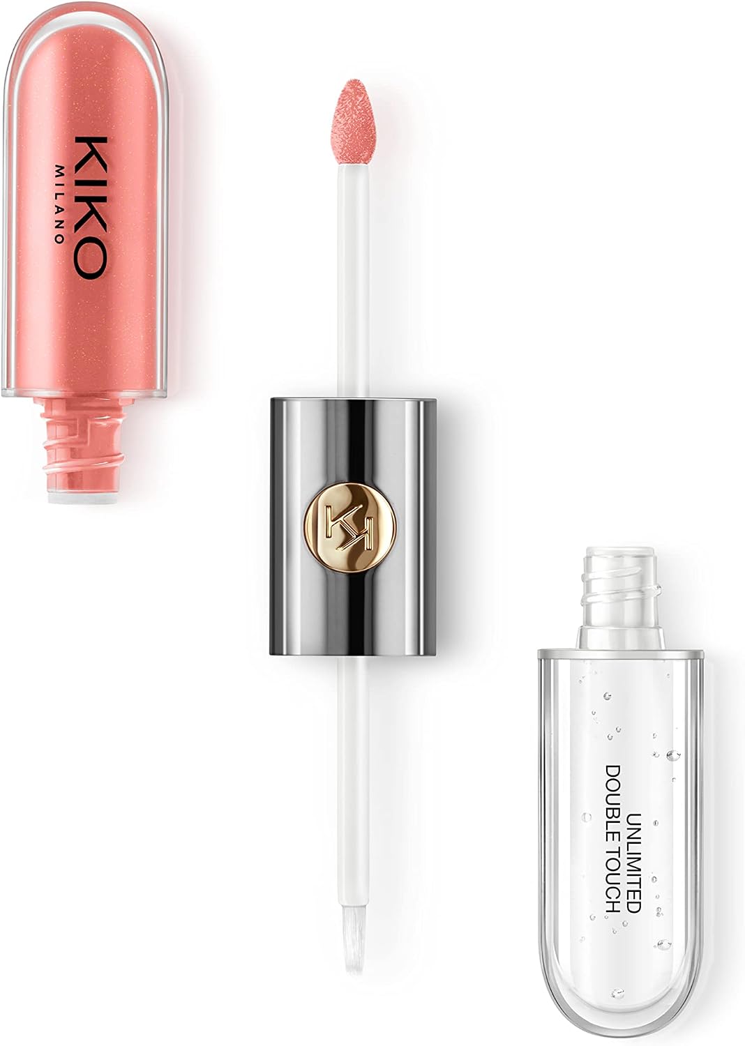 KIKO Milano Unlimited Double Touch Lipstick 113 Satin Coral, 3 ml