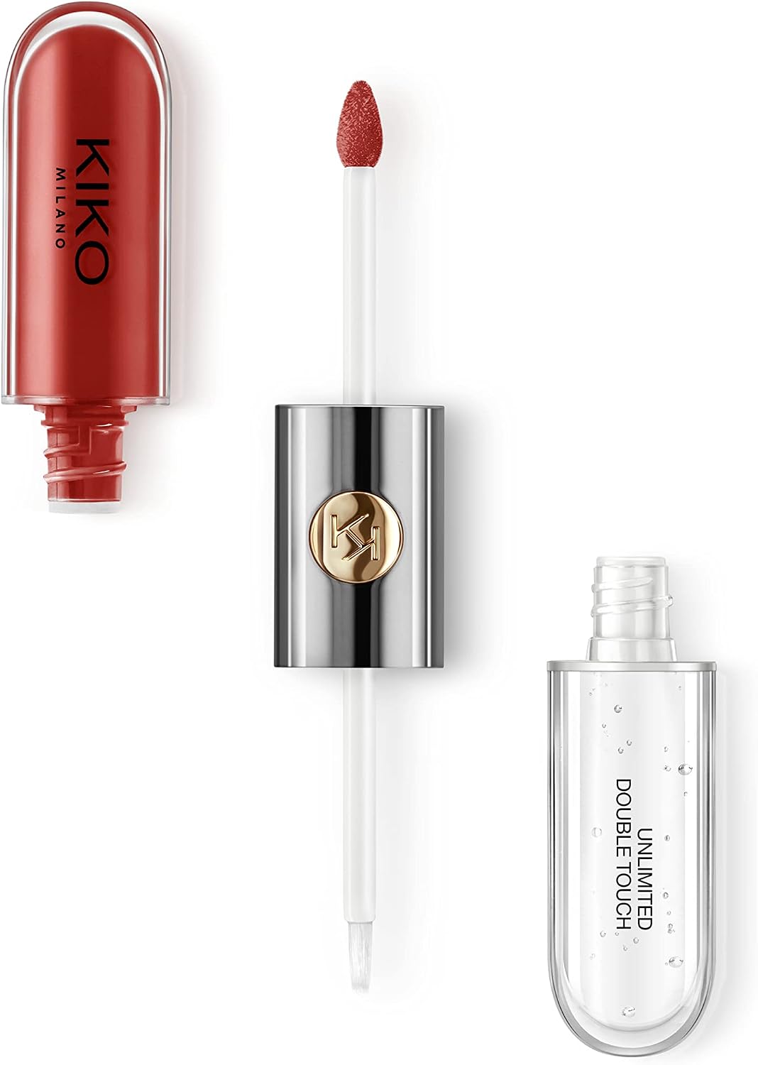 KIKO Milano Unlimited Double Touch Lipstick 107 Cherry Red, 3 ml