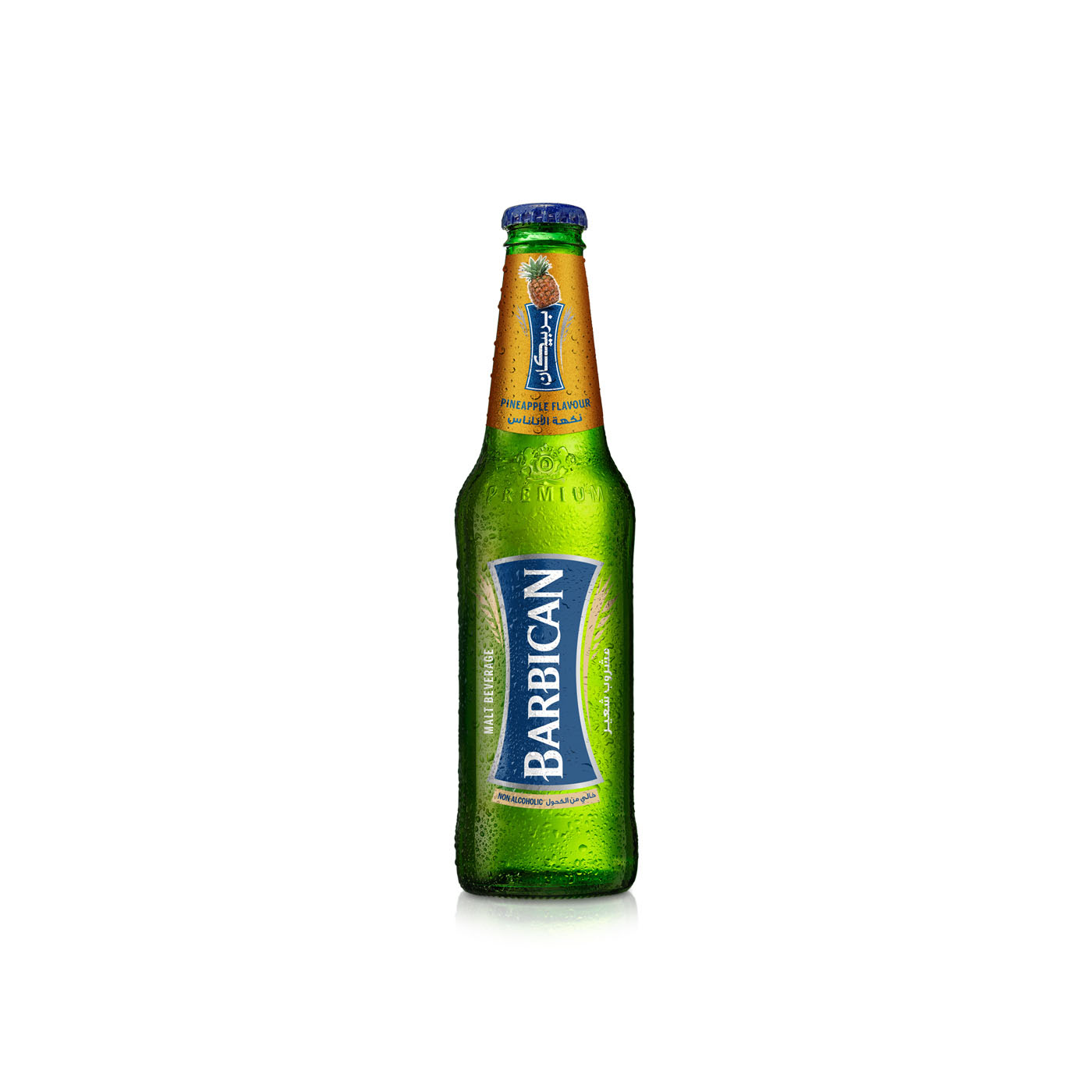 Barbican Pineapple Flavour Non-Alcoholic Malt Beverage Bottle, 330ml