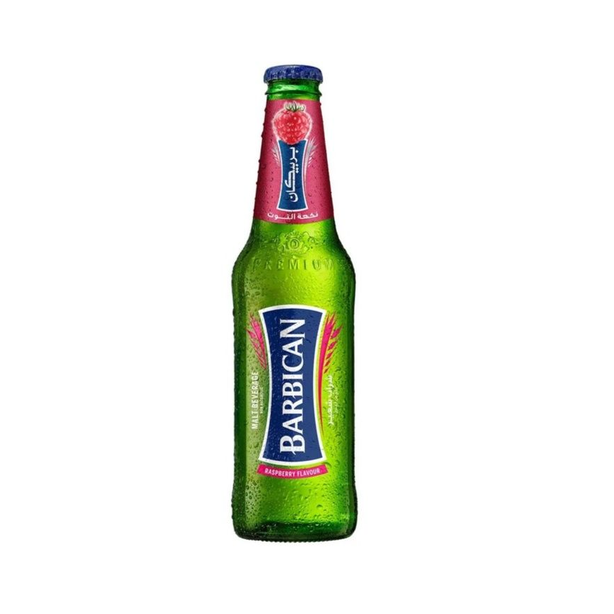 Barbican Raspberry Flavour Non-Alcoholic Malt Beverage Bottle, 330ml