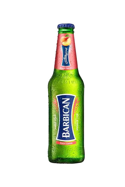 Barbican Peach Flavour Non-Alcoholic Malt Beverage Bottle, 330ml