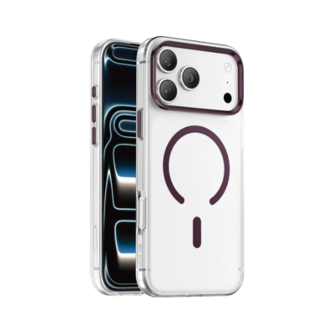Green Lion Prestige MagSafe Case for iPhone 18 Pro Max / 18 Pro (Burgundy)