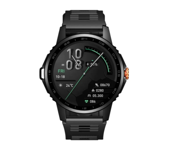 Green Lion Force Smart Watch - Black