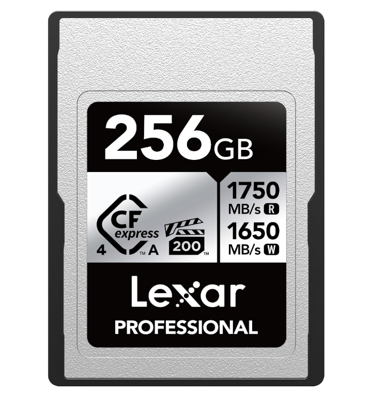 Lexar Professional SILVER CFexpress 4.0 Type A Memory Card 256GB