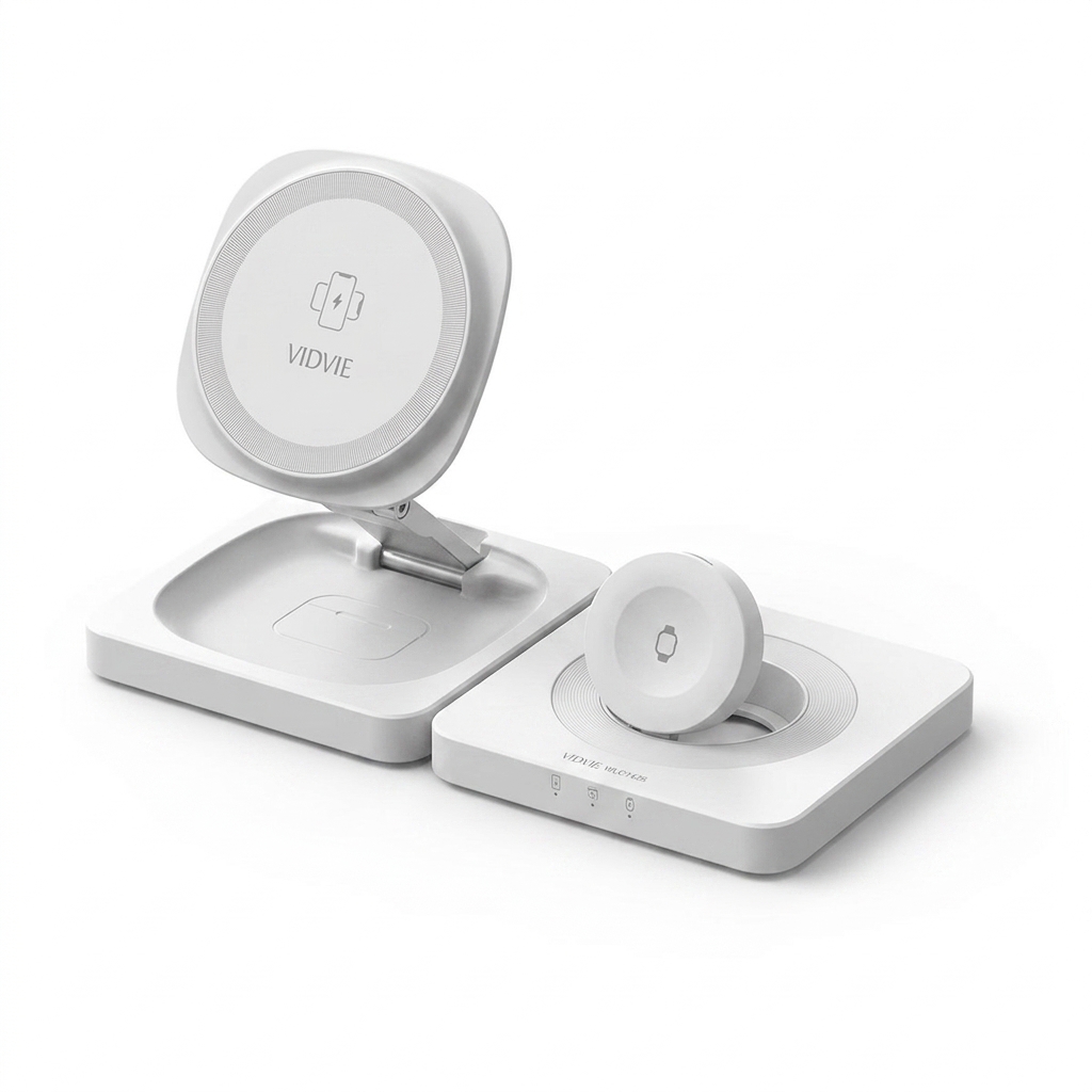 WLC1425  4-in-1 Folding Magnetic Wireless Charging Stand