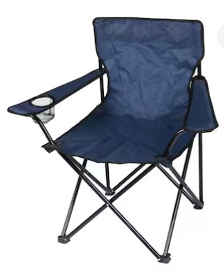 Paradiso Madrid Camping Chair, 50x50x80 cm, 2.5 kg