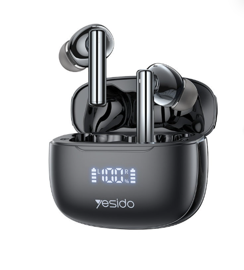 Yesido Tws23 Bt5.3 300Mah Active Noise Reduction Touch Control Power Display True Wireless Bt Earphone