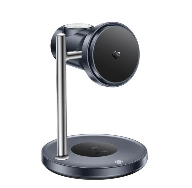 Yesido DS40 Qi2.2 3-in-1 Magnet Wireless Charging Station (Black)