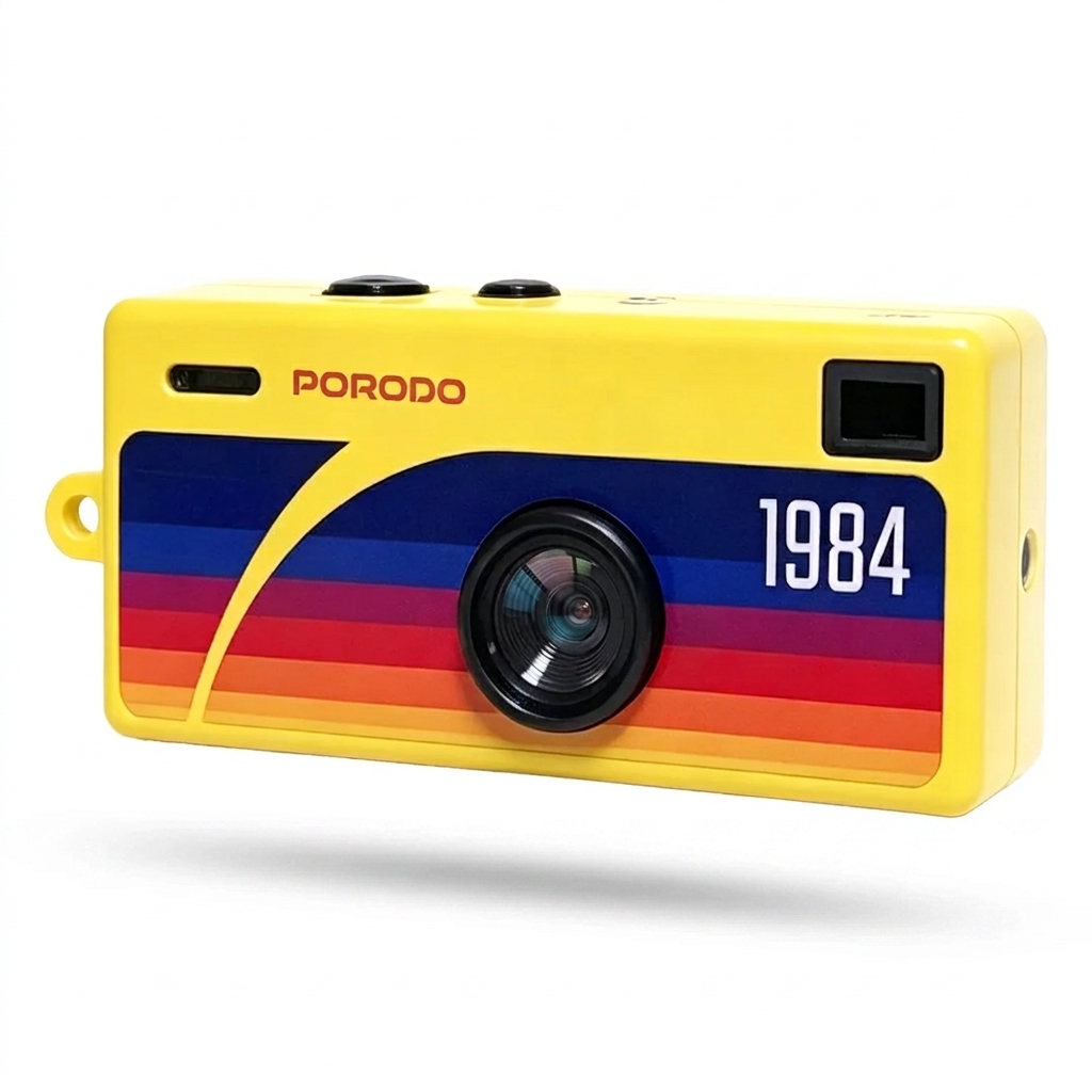 Porodo Lifestyle Memo II Thumb-Sized Digital Camera with TF Card Support
