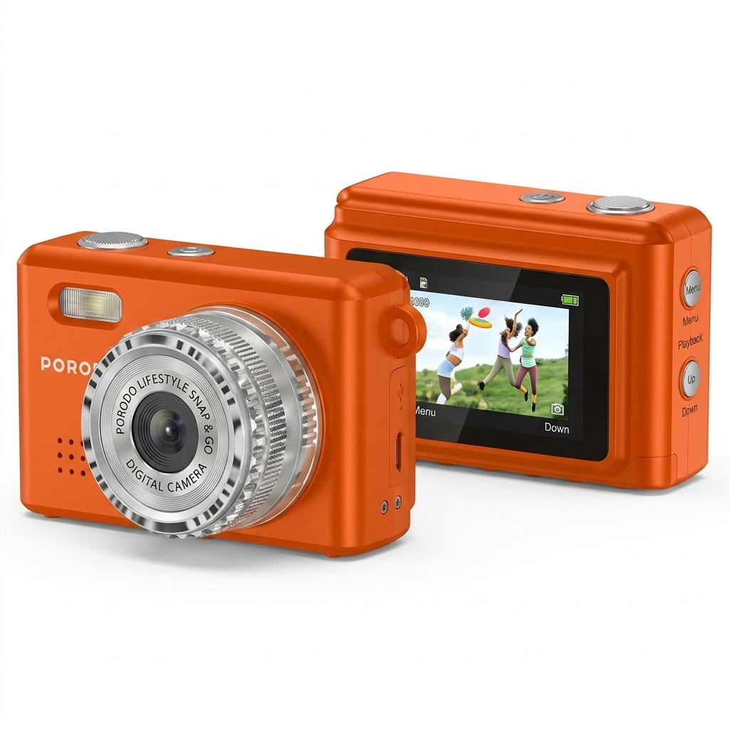 Porodo Lifestyle Snap & Go Mini Digital Camera