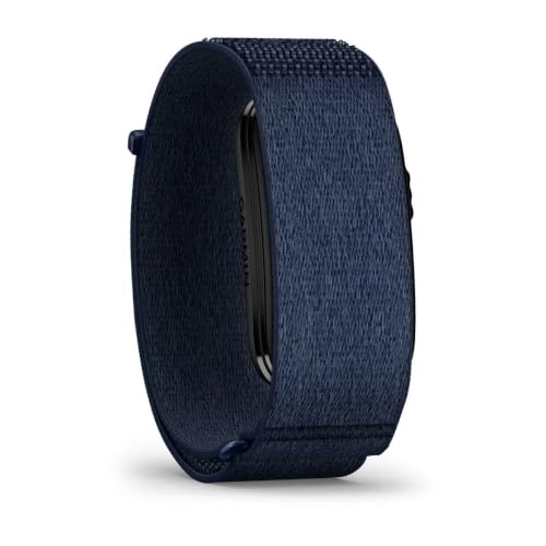 GARMIN CIRQA Smart Band, Captain Blue (L-XL) | No Subscription Required | 24/7 Health & Fitness Tracker | Body Battery, Sleep Score & Heart Rate | Screenless Design | Upto 10 Days Battery CAPTAIN BLUE