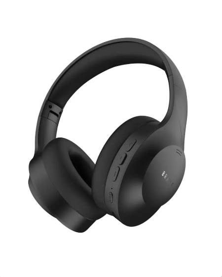 BRAVE BWH-01 AuraMax ANC Wireless Headphones Bluetooth 6.0, Over-Ear HiFi Deep Bass with 40H Playtime - Black