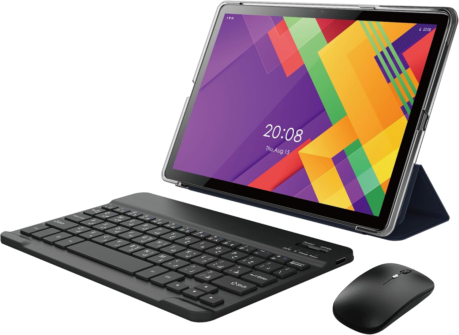 Oteeto TAB 11 Pro Tablet/10.1 Inch IPS LCD/8GB RAM + 512 GB ROM/5G Network/6000 mAh/8MP Front + 13MP Rear Camera/Octa Core 1.3GHz/Android 13/Includes Keyboard,Touch Pen,Mouse