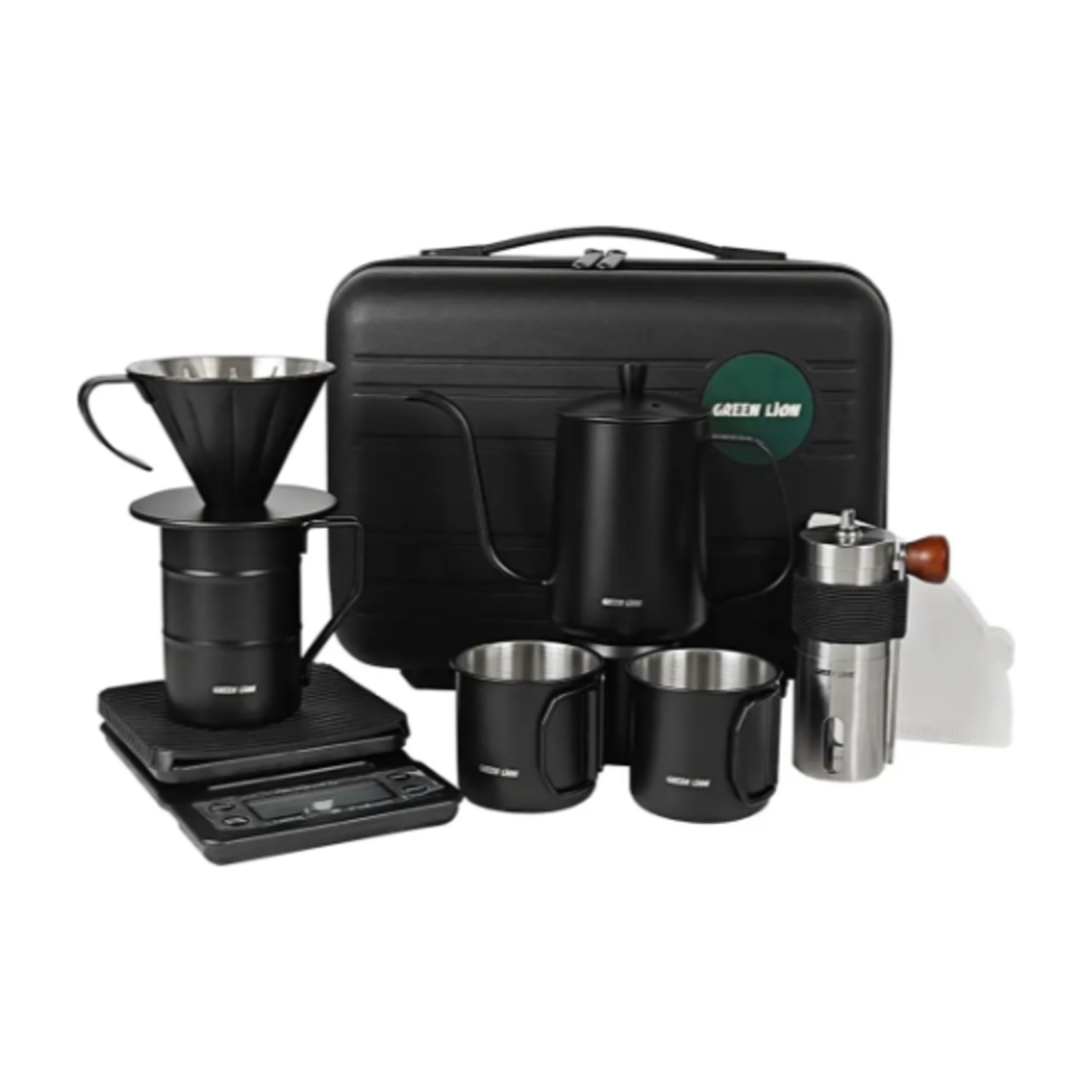 Green Lion V-60 Pro Coffee Maker Set