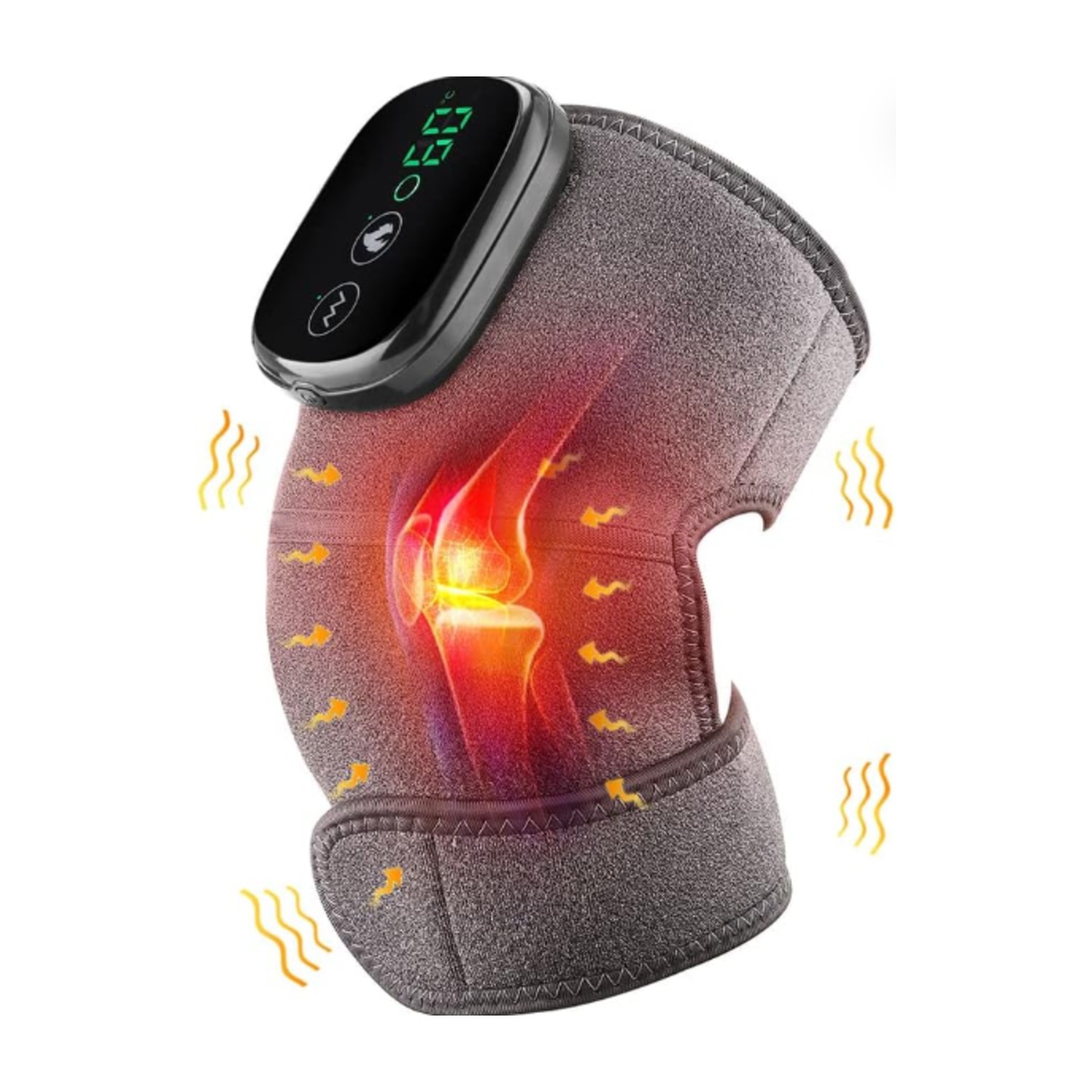 Electric Cordless Heated Knee Massager with Vibration