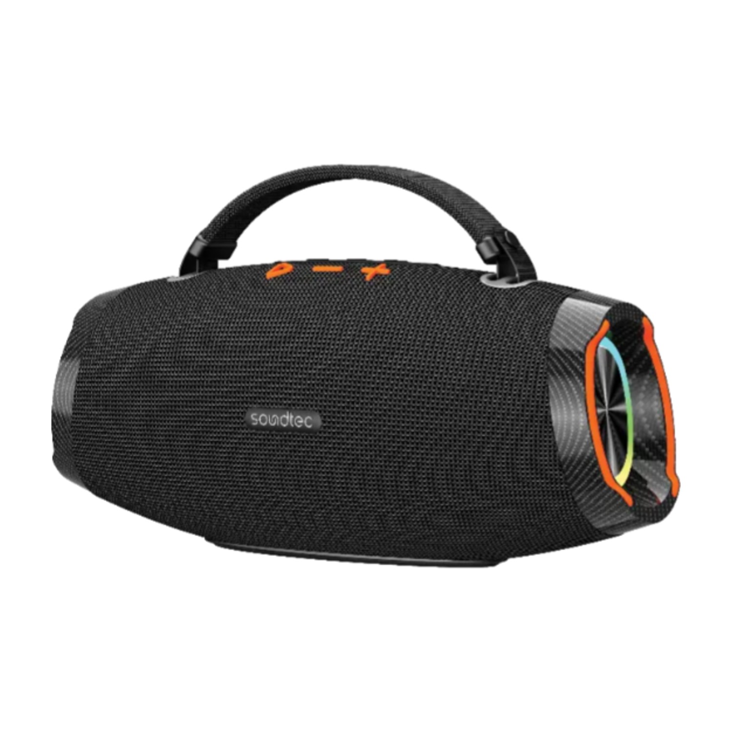 مكبر صوت استريو محمول Porodo Soundtec Nancy TWS - أسود