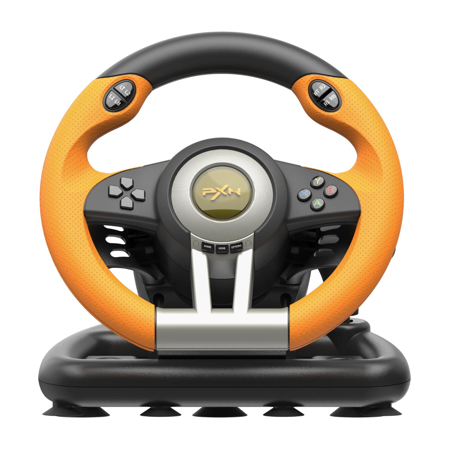 PXN V3 Pro Gaming Racing Wheel – 180° Steering with Vibration Feedback & Pedals for PC, PS4, Xbox & Switch