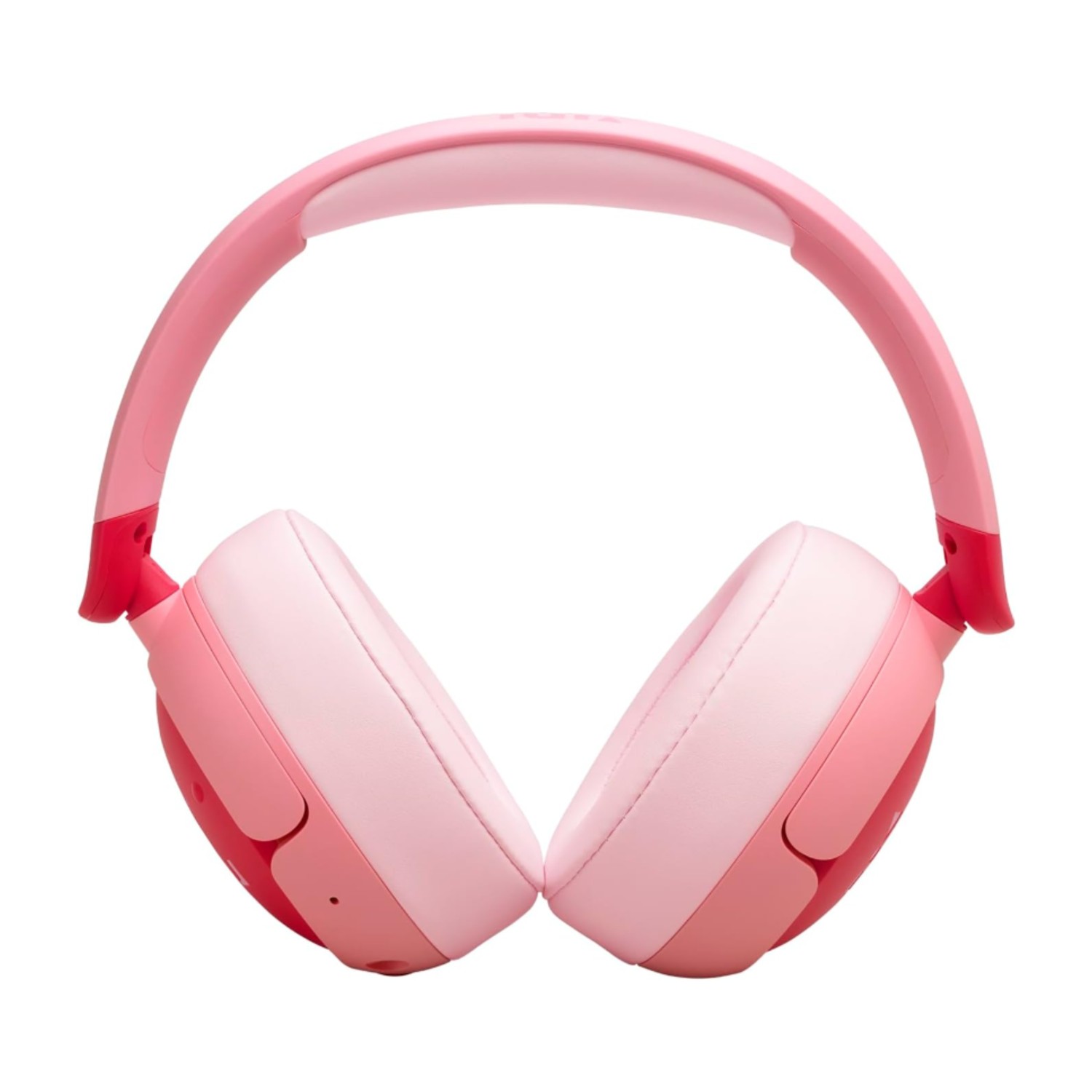 JBL Junior 470 NC Wireless Over-Ear Bluetooth Headphones with Active Noise Cancelling for Kids, Microphone, 50h Playback, JBL Safe Sound, Low Volume, Easy Operation and Stickers, Pink
