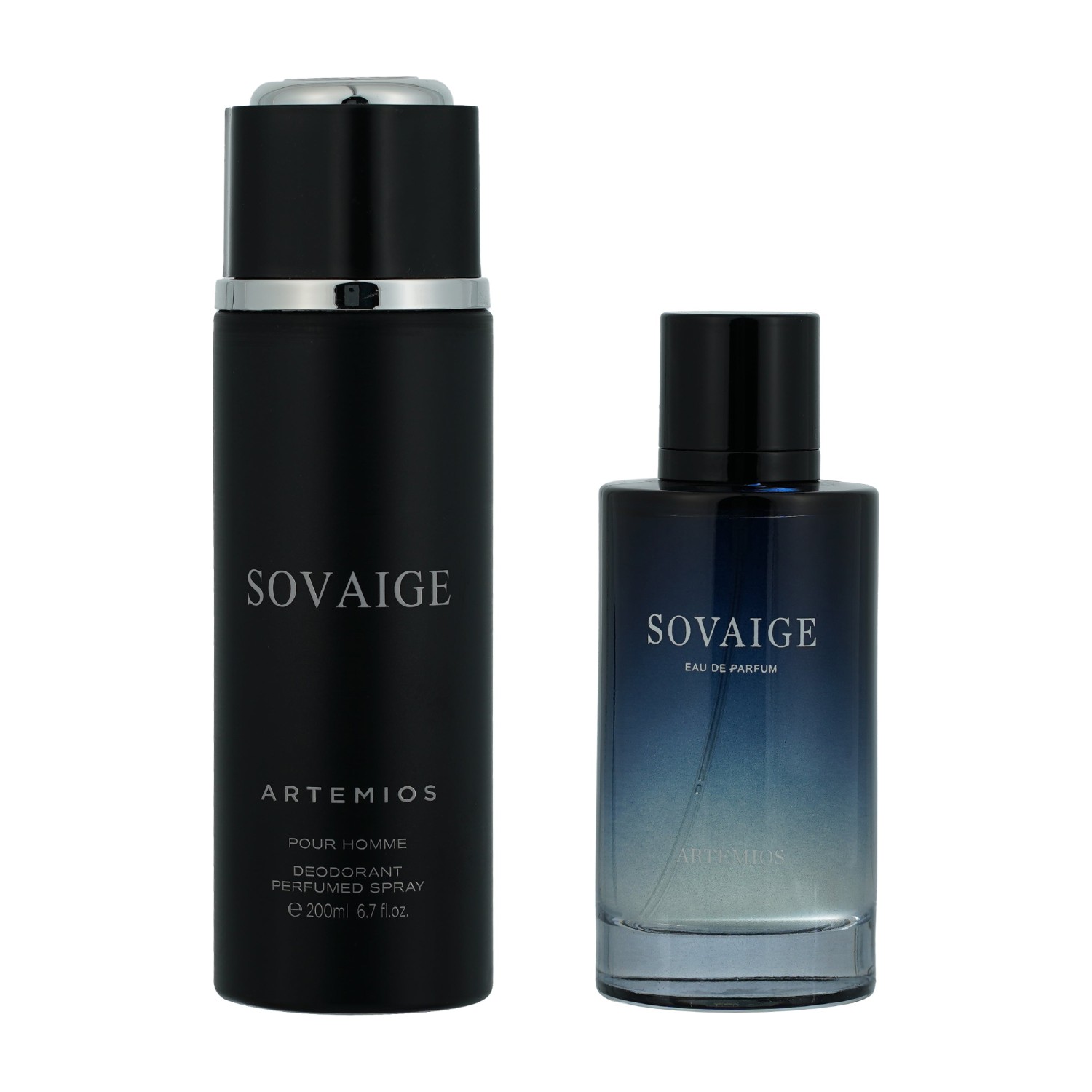مزيل العرق أرتيميوس سوفايج EDP 100 مل + عبوة كومبو مزيلة للعرق 200 مل – عنبر فوجير للرجال