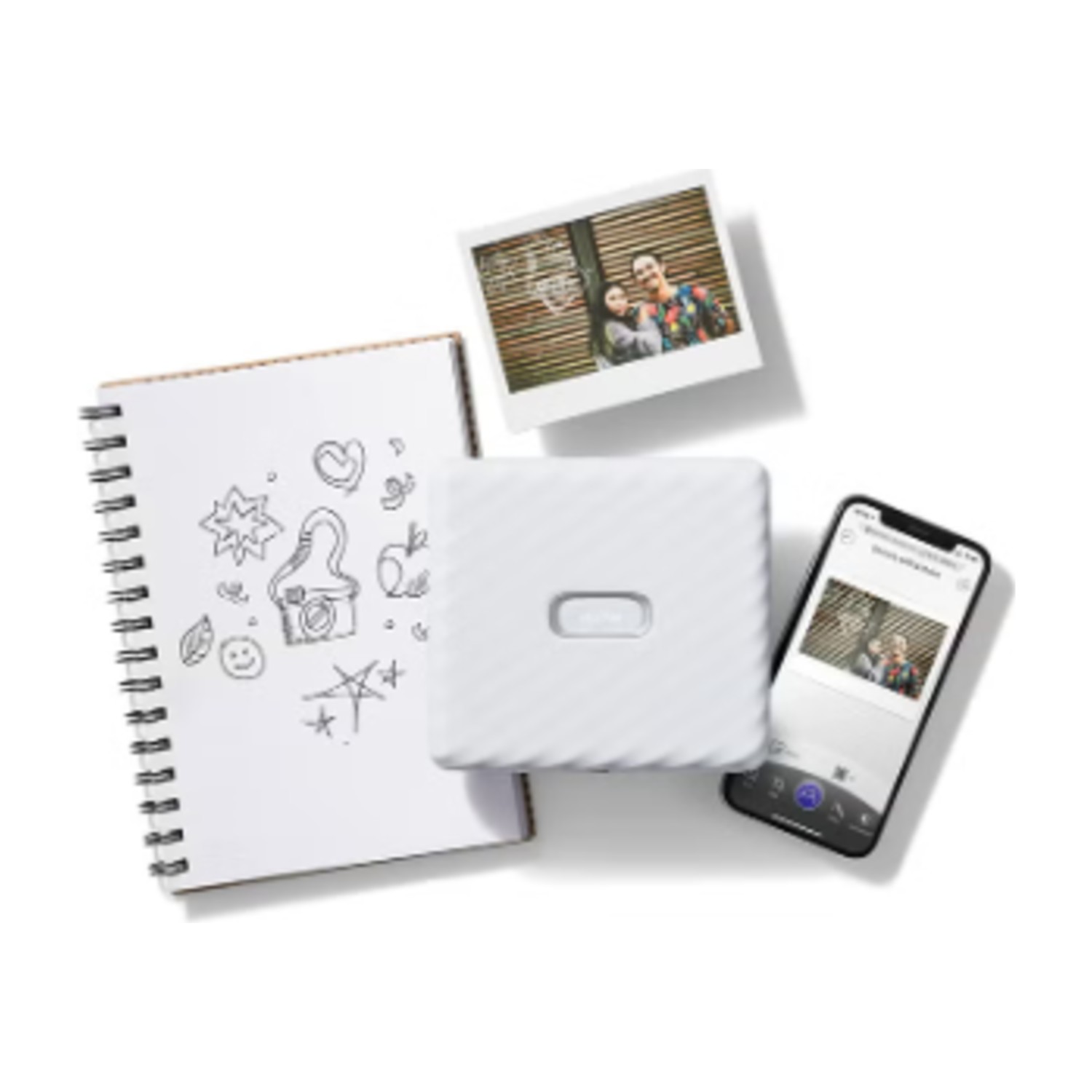طابعة Fujifilm instax link عريضة للهواتف الذكية