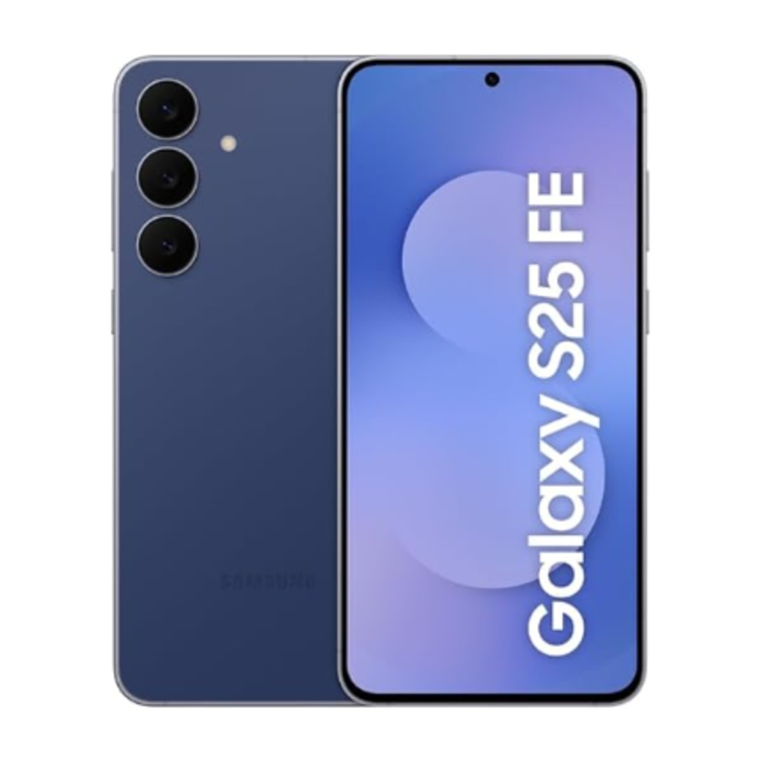 هاتف Samsung Galaxy S25 FE 5G الذكي مع Galaxy AI (كحلي، ذاكرة وصول عشوائي 8 جيجابايت، تخزين 512 جيجابايت)، كاميرا أمامية 12 ميجابكسل، محرك ProVisual، عمر بطارية طويل