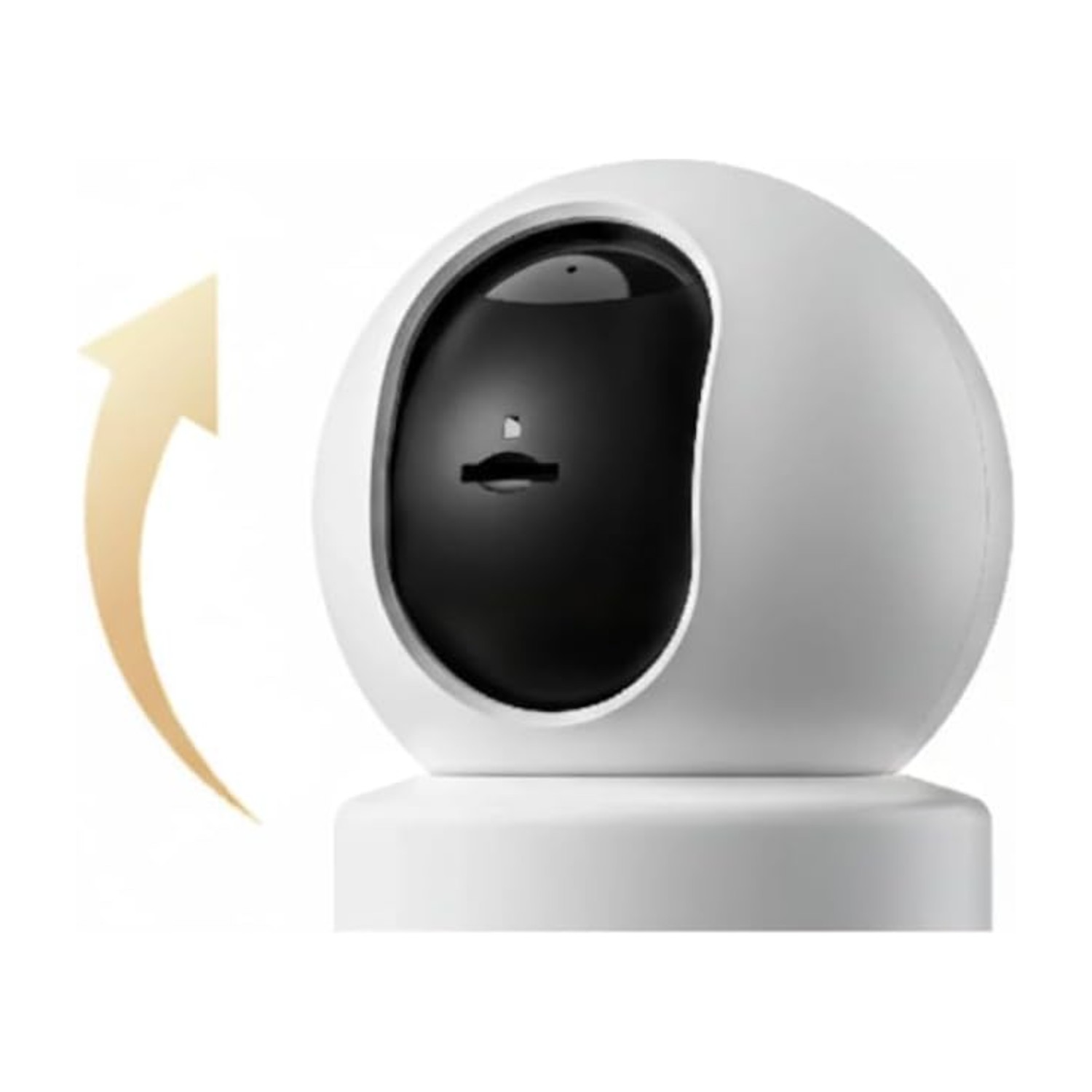 XIAOMI Smart Camera C302, 2K/3MP Indoor Security Camera, Physical Lens Shield, AI Human/Pet/Baby Cry Detection, 360° View, Full-Color Night Vision, Wi-Fi 6, Works w/Alexa & Google Assistant, 1pack