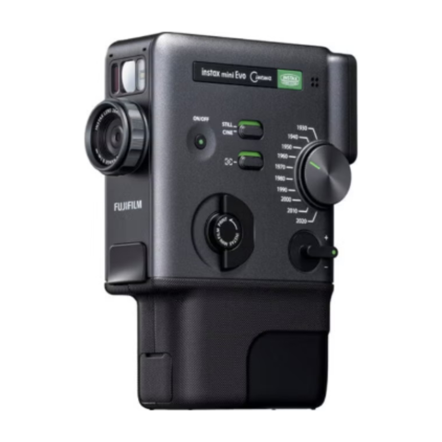 FUJIFILM Instax Mini Evo Cinema Hybrid Instant Camera - Black