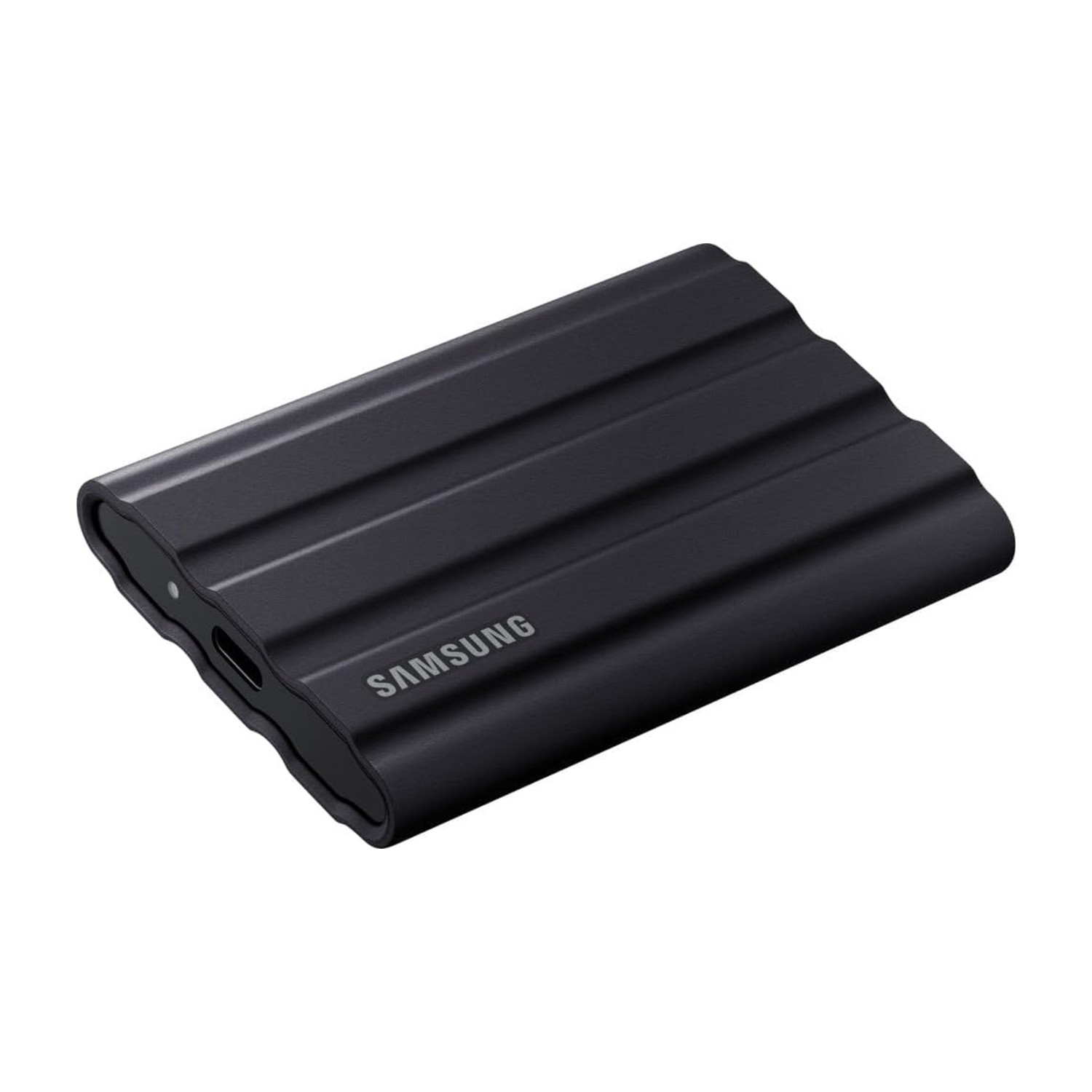 محرك أقراص صلب الحالة محمول SAMSUNG T7 Shield USB 3.2 سعة 1 تيرابايت، مقاوم للماء IP65، محرك أقراص صلب الحالة خارجي متوافق مع أجهزة الكمبيوتر/Mac/Android/أجهزة الألعاب، MU - PE1T0S/WW، 2023، أسود