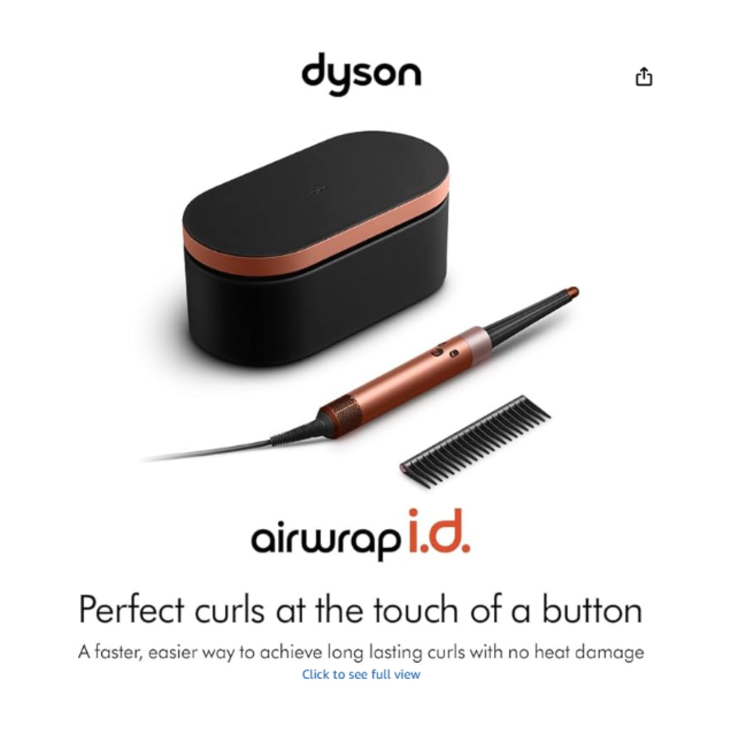 Dyson Airwrap I.D. متعدد الأنماط والمجفف مستقيم+متموج