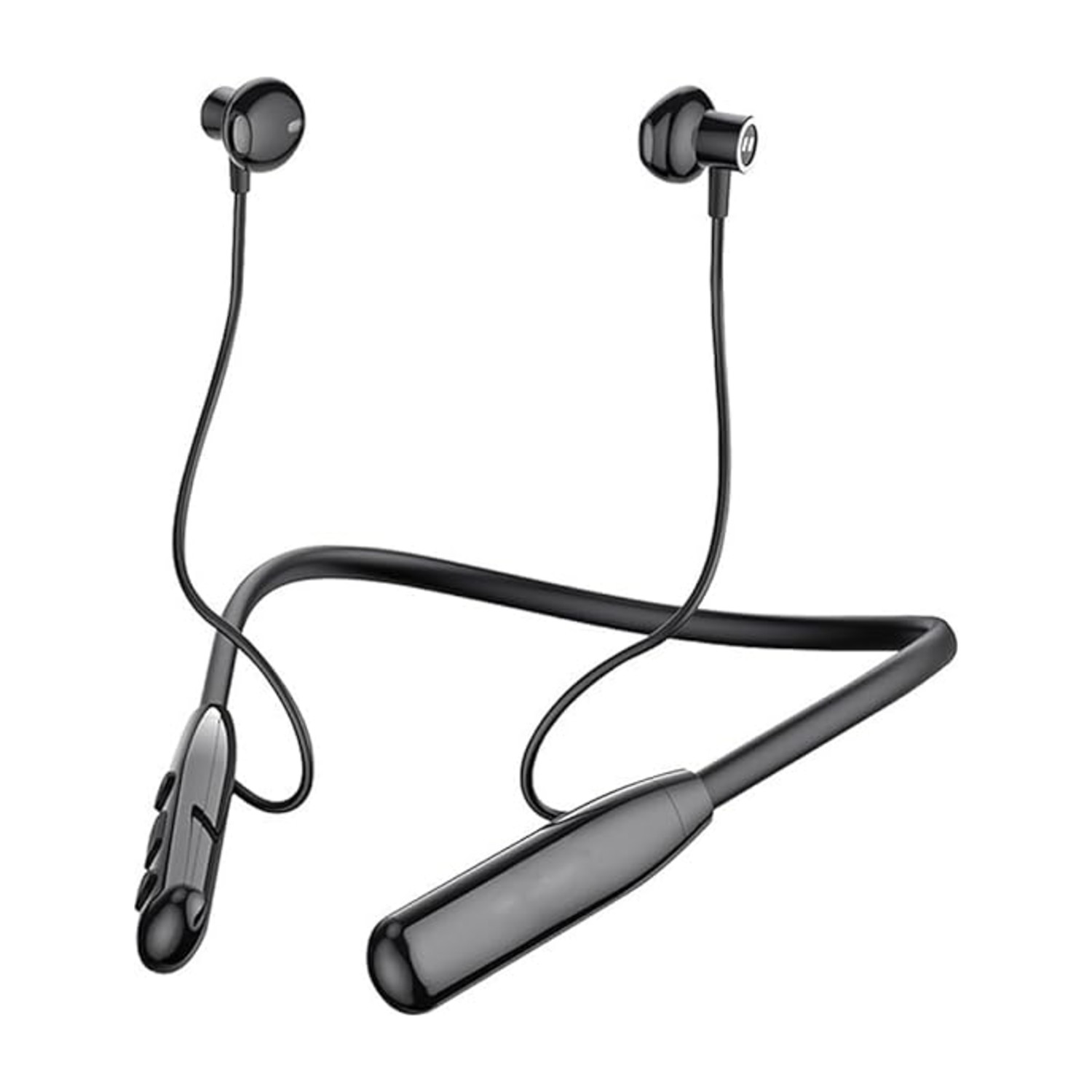 HainoTeko Germany Haino Teko HN40 Neckband Wireless Earphone With Super Clear Mic and High Bass Sound Quality Black