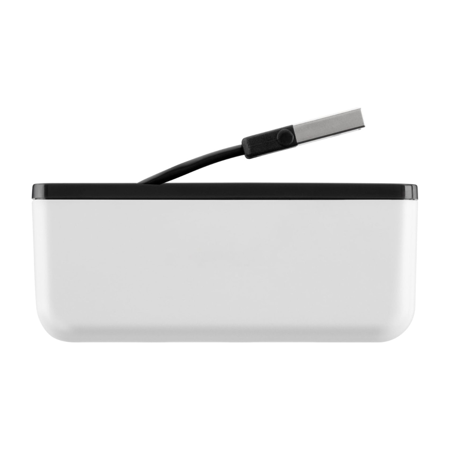 Belkin Travel 4-Port USB 2.0 Hub with Built-In Cable Management (White)