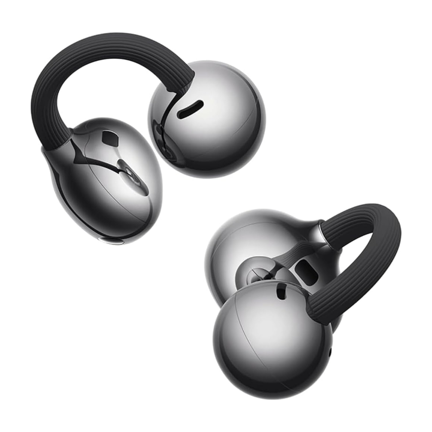 FreeClip 2 Wireless Earphones, Bluetooth Earbuds, Airy C-bridge Design, Adaptive Open-ear Listening, Crystal-clear Calls, 38 Hours Long Battery Life, Compatible with iOS & Android, IP57, Black