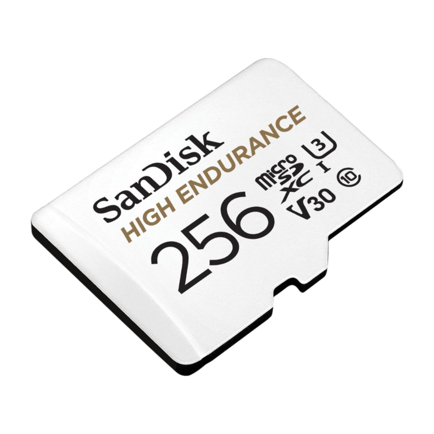 Sandisk 256gb high endurance video microsdxc card with adapter for dash cam and home monitoring systems - c10, u3, v30, 4k uhd, micro sd sdsqqnr-256g-gn6ia