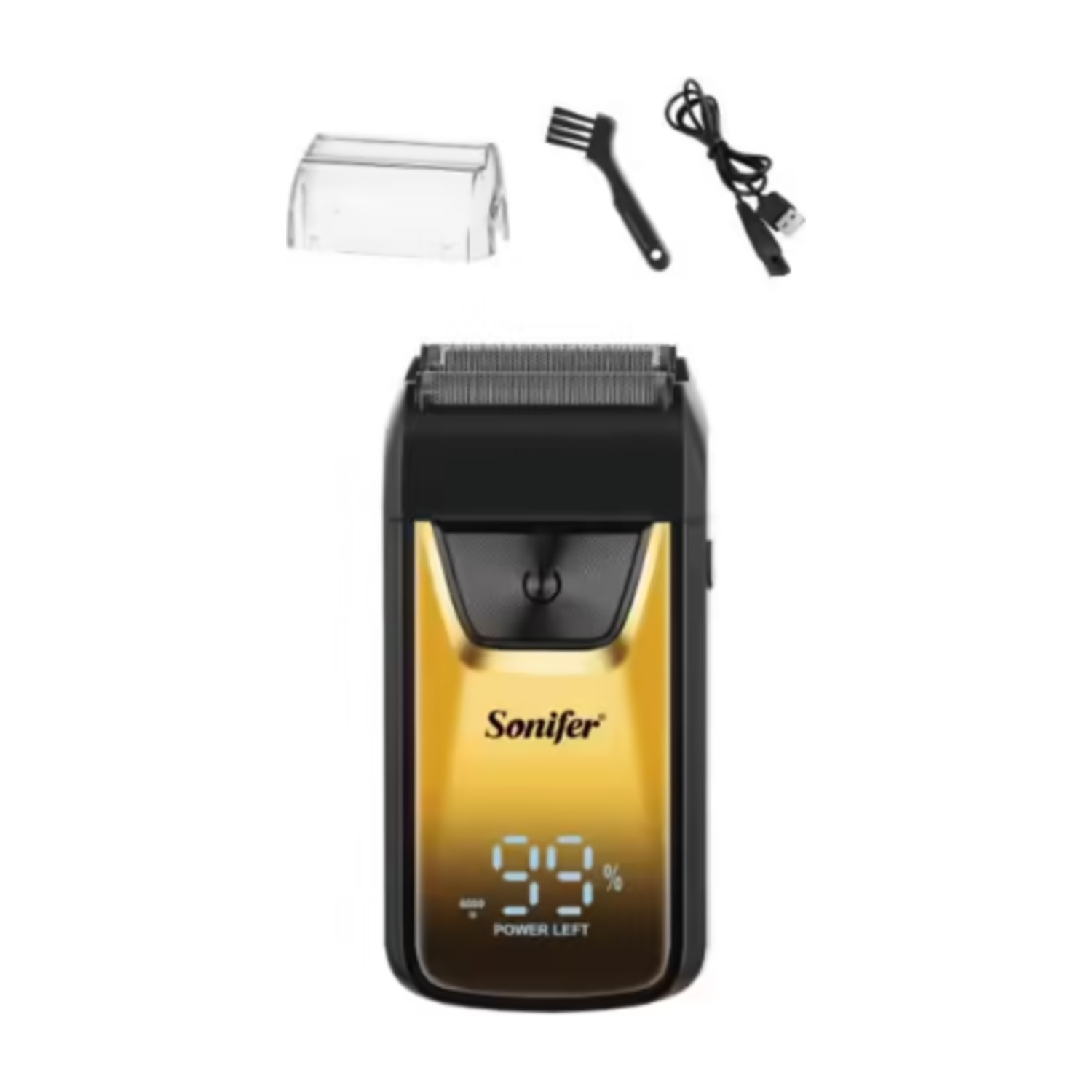 ماكينة حلاقة كهربائية Sonifer SF – 9669: LCD، 7000 دورة في الدقيقة، 120 دقيقة تشغيل