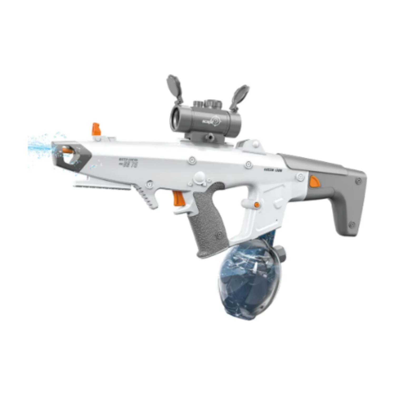 Green Lion Electric Water Gun GN75 Gray