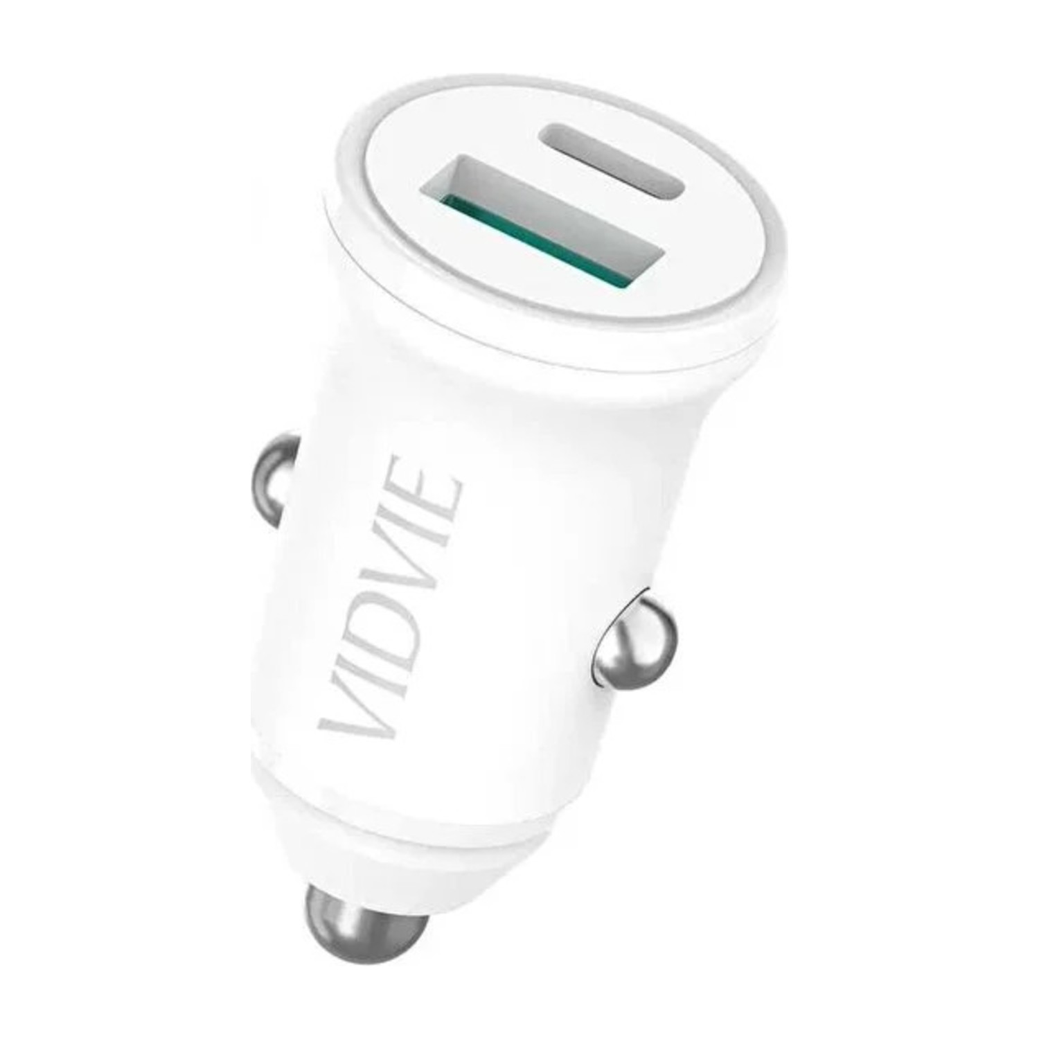 فيدفي CC532 شاحن سيارة صغير سريع 30 واط بمنفذي USB-C PD وUSB-A